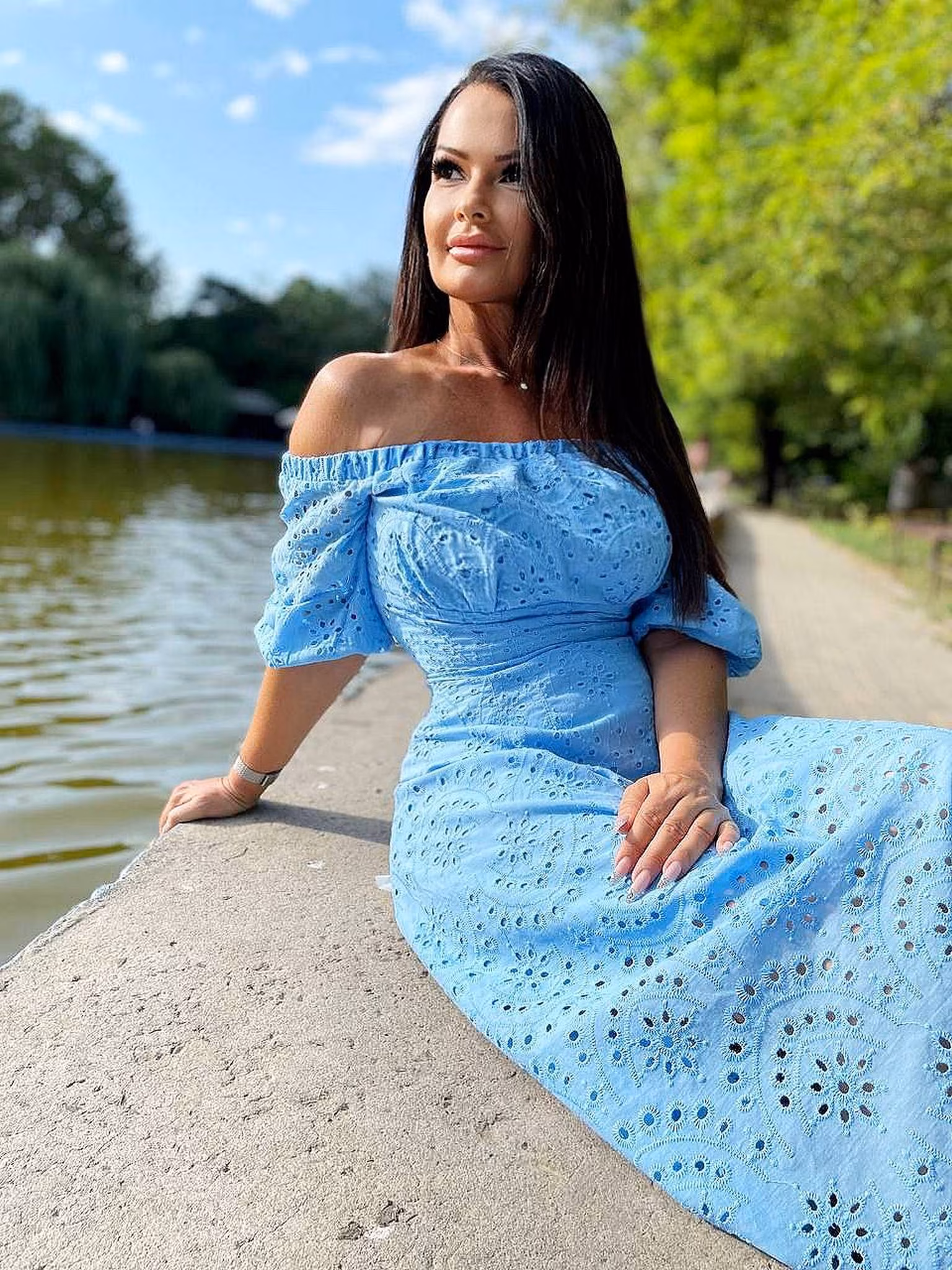Mara 55 Bucharest Romania Charms of a bride are timeless
